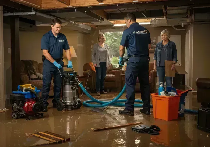 Basement Water Extraction and Removal Techniques process in Fairbury, IL